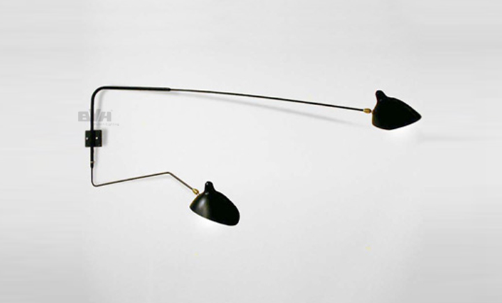 BVH博威灯饰 Two-Arm Wall Sconce 昆虫系列两头壁灯 场景